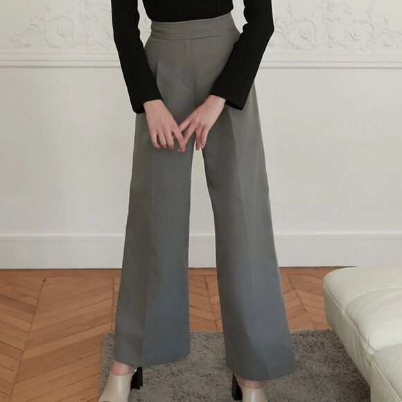 Badgley Mischka Wide Leg Pants - Picture 1 of 6